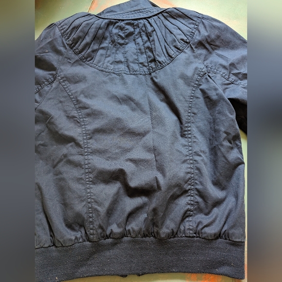 💙 ONLY 💙 Blue Bomber Jacket - Picture 6 of 8